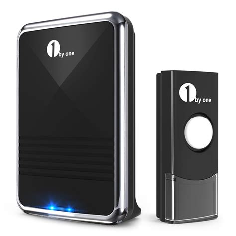 1byone Easy Chime Wireless Doorbell Kit 1 Receiver And 1 Push Button