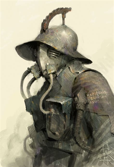 Steampunk Soldier Concept Art
