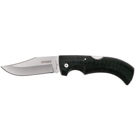 Gerber Gator Clip Point Folding Knife Black Campcraft®