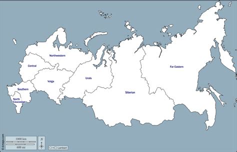 Russia Free Map Free Blank Map Free Outline Map Free Base Map
