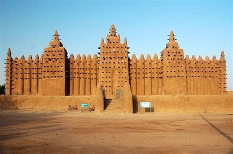 Djinguereber Camii Timbuktu Mali Mali İmparatoru I Musa tarafından