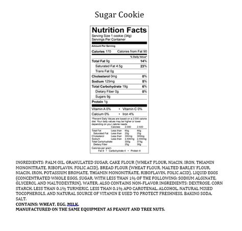 We noticed 6 fitting comfortably at it. calories in large frosted sugar cookie