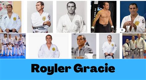 Royler Gracie Bjj Legend Mma Fighter Jiu Jitsu Professor