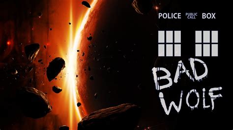 1536x864 resolution bad wolf poster doctor who bad wolf tardis planet hd wallpaper