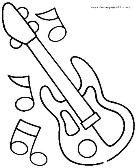 Rock And Roll Coloring Pages At Free Printable