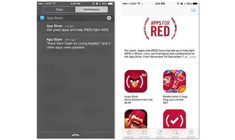 Some Users Unhappy About Apples Red App Store Push Notifications