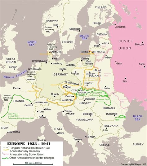 Maps Map Of Europe In 1940