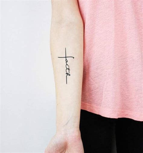 25 Inspirational Faith Tattoo Ideas For Men And Women 2022 Designs