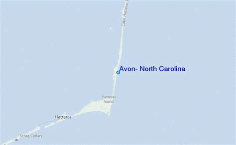Avon North Carolina Tide Station Location Guide