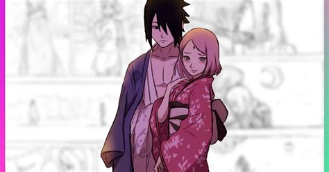 Naruto Sasuke Uchiha Y Sakura Se Besan En Una Historia Hecha Por