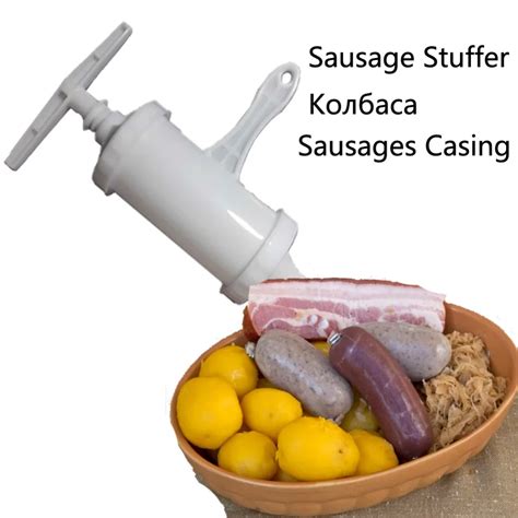 New 15m44mm Dry Salami Collagen Meat Sausages Casings Filler Shell For