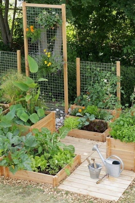 Inspiring Cheap Easy DIY Raised Garden Beds Small Backyard