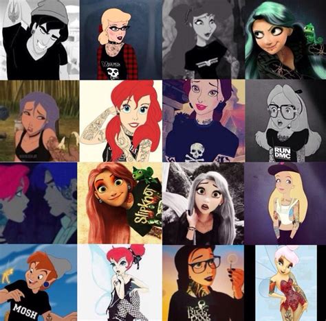 The 25 Best Punk Disney Characters Ideas On Pinterest