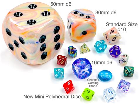 Mini Polyhedral Dice Sets — Chessex Phd Games