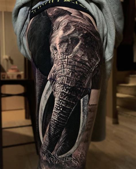 tattoos elephant tattoos realistic elephant tattoo elephant