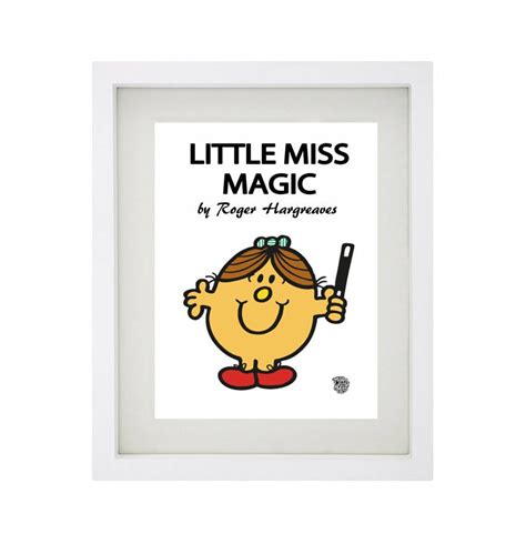 Little Miss Magic Character Framed Art Print Mr Men And