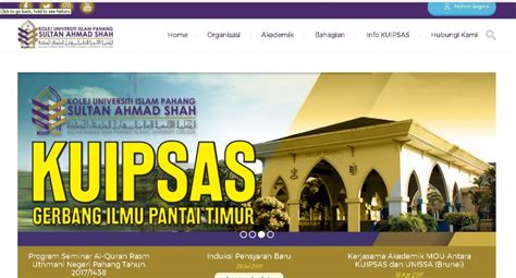 Diploma pengajian islam pengkhususan bahasa arab dan tamadun islam. Kolej Universiti Islam Pahang Sultan Ahmad Shah - Malaysia ...