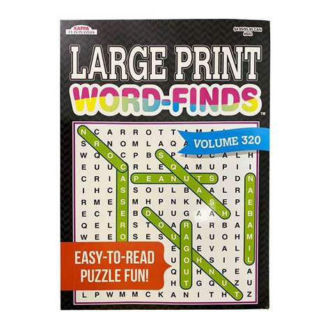 Wholesale Word Search Large Print Activity Book – 82 Pages- 2 Assorted