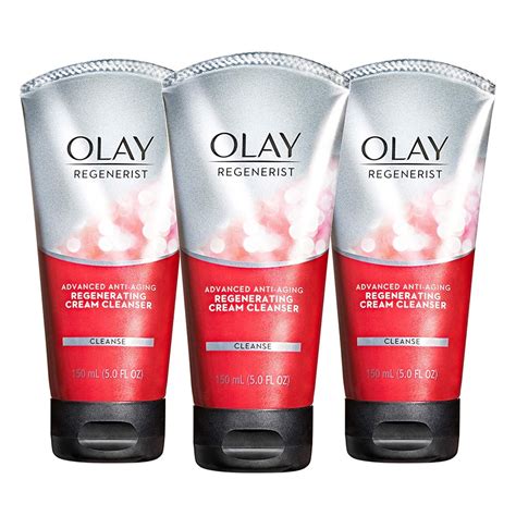 Olay Regenerist Regenerating Cream Cleanser Face Wash 5 Fl Oz Pack Of