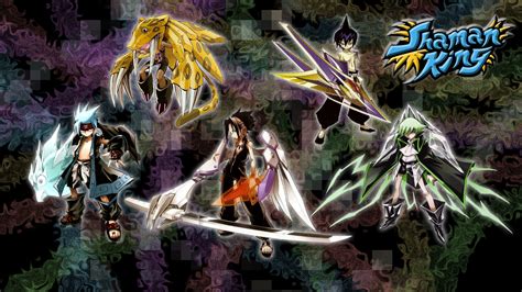 Shaman King Elemental Warriors Wallpaper By Rubypearl31 On Deviantart
