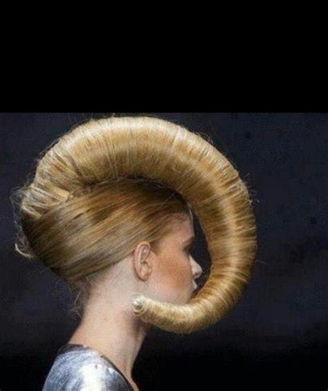 Horn Head Brazil Hair Exotic Hairstyles Crazy Hair