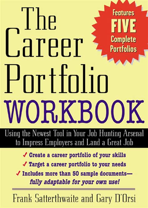 The Career Portfolio Workbook Ebook Job Hunting Workbook Career