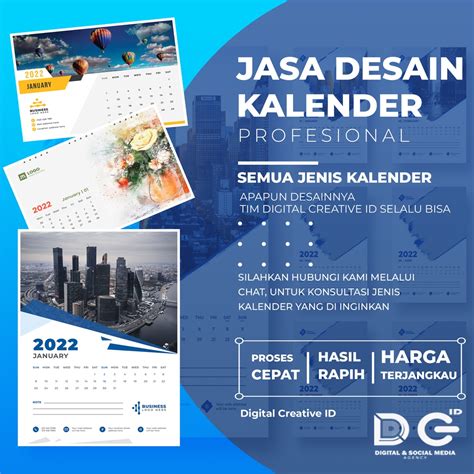 Jual Desain Kalender Jasa Desain Kalender Premium Shopee Indonesia