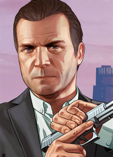 Michael De Santa Gta V Grand Theft Auto Series San Andreas Gta Grand Theft Auto Games