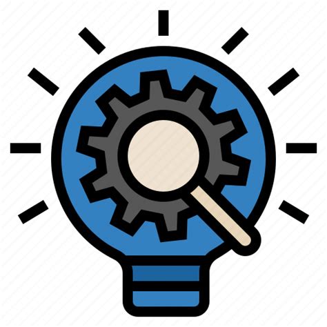 Creative Idea Innovation Research Research And Development Icon