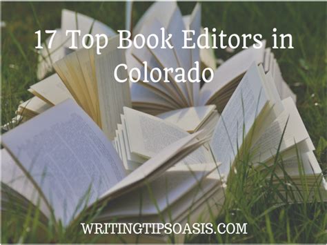 17 Top Book Editors In Colorado Writing Tips Oasis