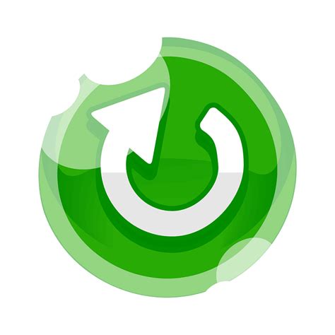 Round Green Redo Button Icon Free Download Transparent Png Creazilla