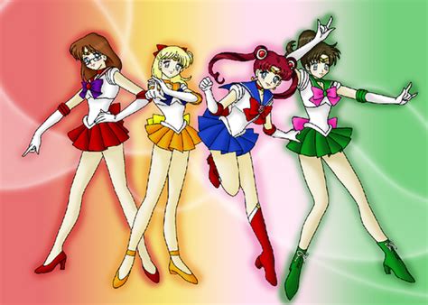 Updated Sailor Scouts By Lostangels22 On Deviantart