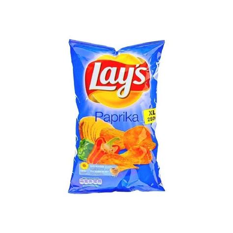 Lays Chips Paprika 250 Gr En 2020 Huile De Tournesol