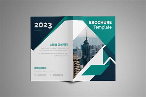 Creative Bi Fold Brochure Brochure Design Template Bi Fold Brochure