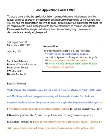 Detail cover letter tips for jobs and internships. FREE 9+ Short Cover Letter Samples in MS Word | PDF