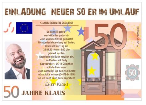 Anleitung wie man aus einem geldschein eine taube falten kann. Lustige und witzige Geburtstagseinladungen | Unser Festtag ...