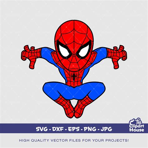 Spider Man Svg Svg Files For Cricut Spiderman Clipart Baby