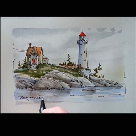 Peter Sheeler Sheelerart Instagram Photos And Videos Watercolor