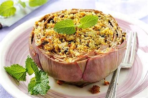 La ricetta facile e veloce per fare in pochissimo tempo una torta rustica con i carciofi. Carciofi Ripieni alla Pugliese (Ingredienti e Ricetta ...
