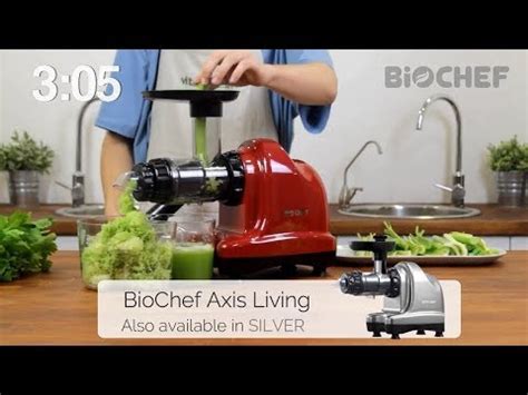 Biochef Axis Cold Press Juicer And Living Food Processor Youtube