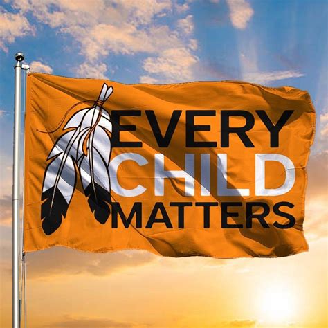 Every Child Matters Flag Native American Flag 215 Stolen | Etsy
