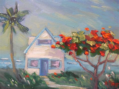 Contemporary Artists Of Florida Daily Painting Painting For Sale Small Oil Painting Tropical