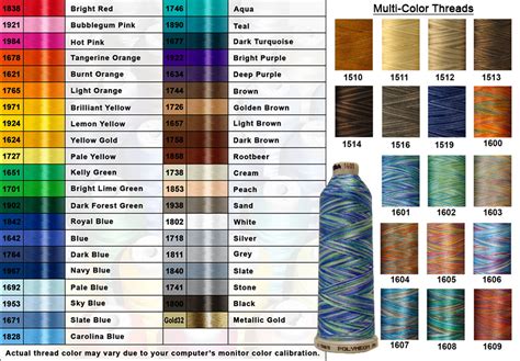 Embroidery Thread Color Conversion Charts Embroidery Designs