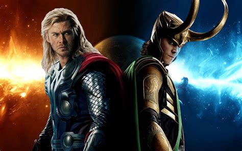 Thor And Loki Brothers Wallpaper By Minirifpomsiyu On Deviantart