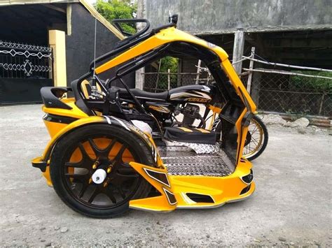 Pinoy Design Tricycle Of The Philippines In 2021 Motorcycle Sidecar