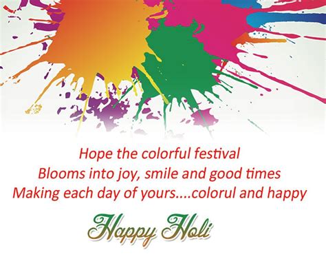 Happy Holi Celebration Quotes Shortquotescc