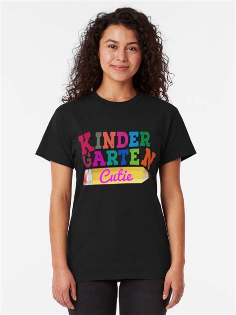 Cute Kindergarten Cutie Back To School T Shirts For Girls T Shirt By