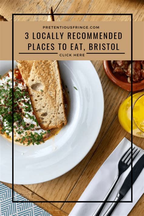 3 Locally Recommended Places to Eat, Bristol | Places to eat, Eat, Food