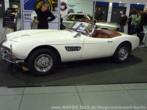Der bmw 507 fährt im grunde unspektakulär, fasziniert erst, wenn man sich den zeitlichen kontext in erinnerung ruft. BMW 507 Cabrio : MotorWelt Berlin 2009 - Tuning, Oldtimer ...