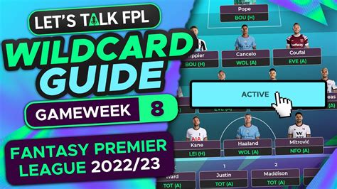 Fpl Gameweek 8 Wildcard Guide Fantasy Premier League Tips 202223 Win Big Sports